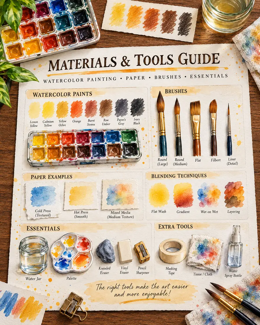 Bonus 1: Materials & Tools Guide