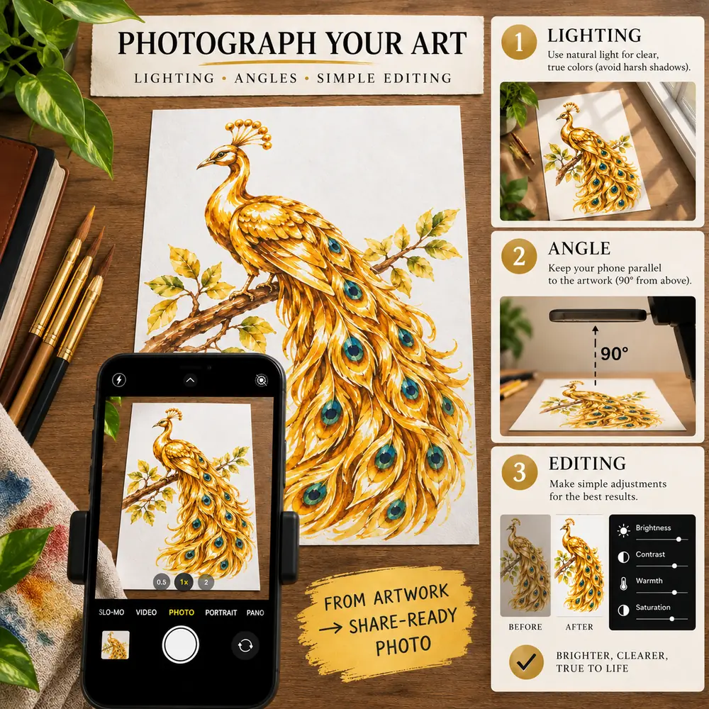 Bonus 3: Photograph Your Art Guide
